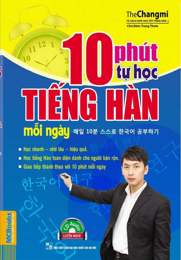 Tự học nhanh tiếng Hàn cấp tốc trong 60h có kèm App di động và Web ( Tự học tiếng Hàn cấp tốc + 6000 câu giao tiếp tiếng Hàn theo chủ đề + Học nhanh tiếng Hàn mỗi ngày + Tặng kèm 10 phút tự học tiếng Hàn mỗi ngày)