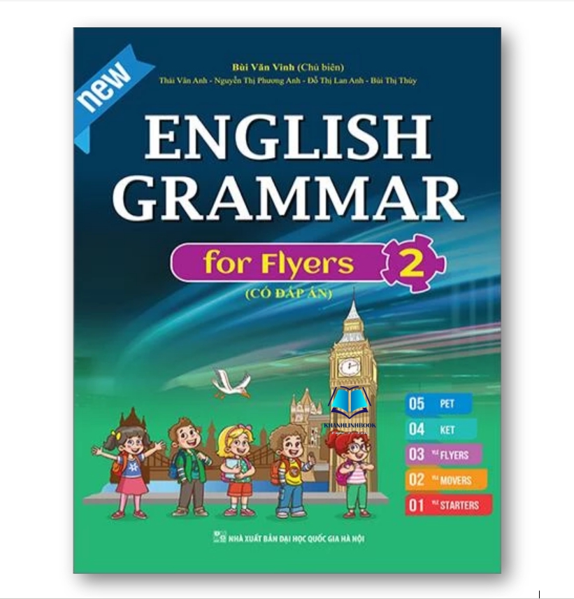 Sách - Trọn Bộ English Grammar For Starters, Movers, Flyers, for Ket, for Pet
