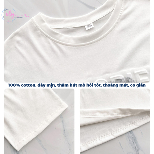 Áo thun tay lỡ Unisex form rộng áo phông Oversize kiểu Hàn Quốc sang trọng - L