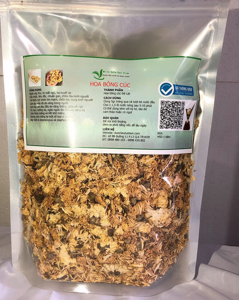 1kg Trà hoa cúc - Sấy thăng hoa