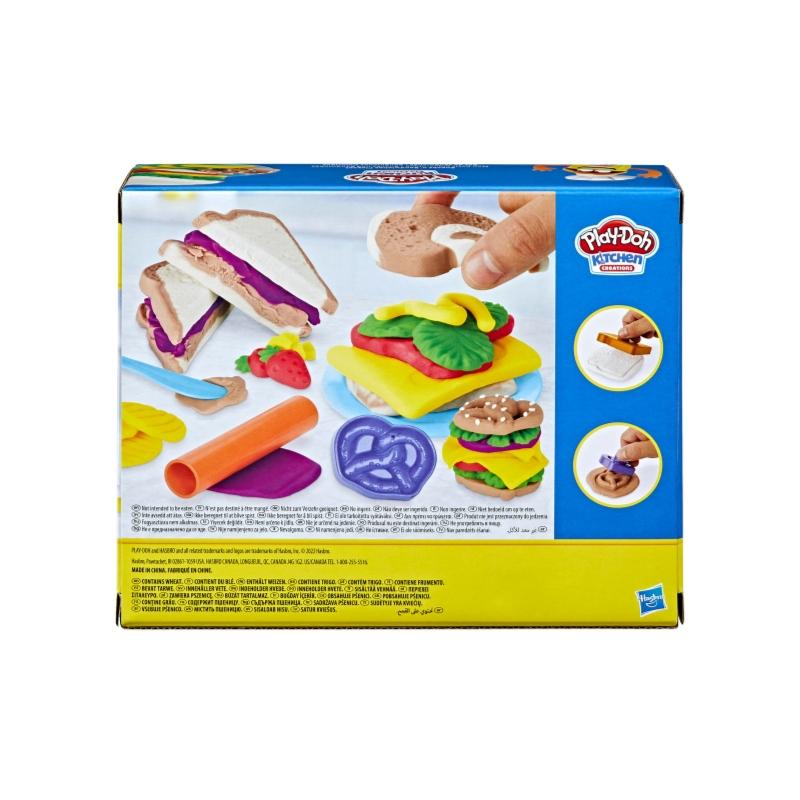 Đồ Chơi PLAYDOH Bộ Sandwitch Cầu Vồng F5746