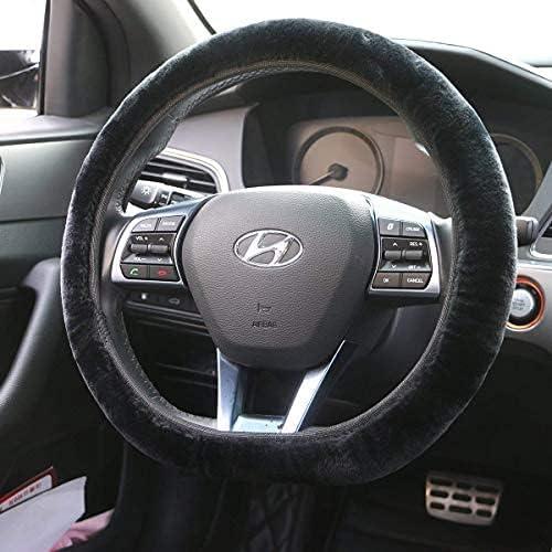 Bọc vô lăng, phanh tay, cần số bằng bông - Plush - 38 cm