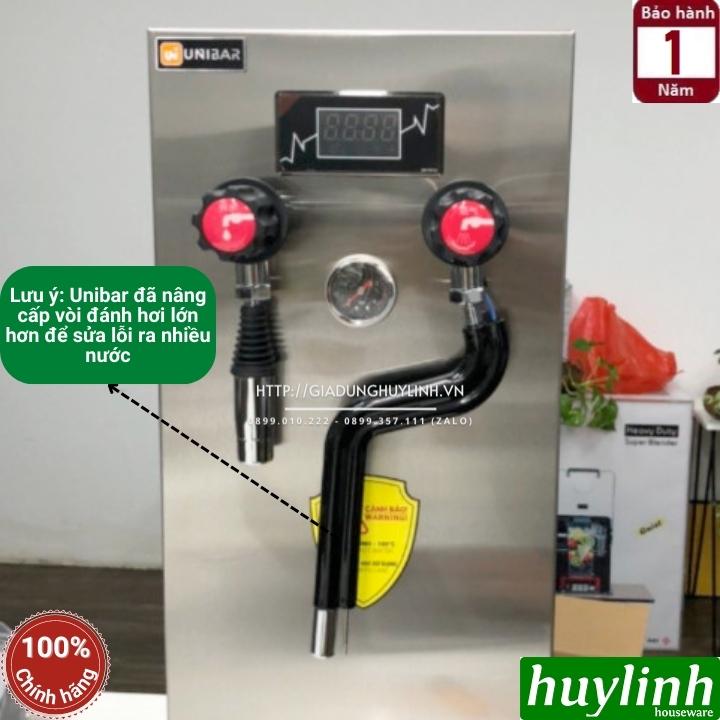 Máy đun nước, sục sữa áp suất cao Unibar UB-2500 - 2500W - Hàng chính hãng - phù hợp quán cà phê, trà sữa, nhà hàng, khách sạn