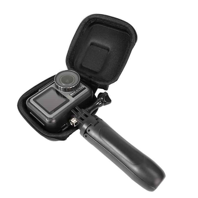 Mini Eva Case Túi bảo vệ bền bỉ máy ảnh thể thao màu đen PU Hộp lưu trữ cho GoPro Hero 10 9 8 7 6 5