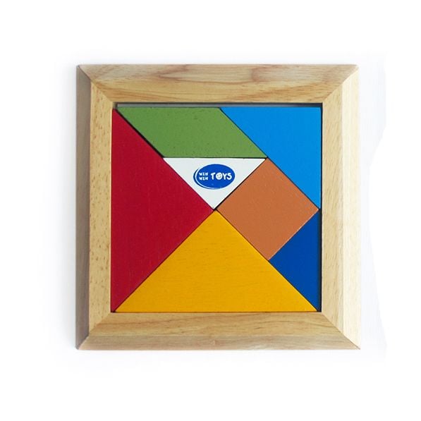 Đồ Chơi Tangram Đơn Có Sách Hướng Dẫn Winwintoys 60172