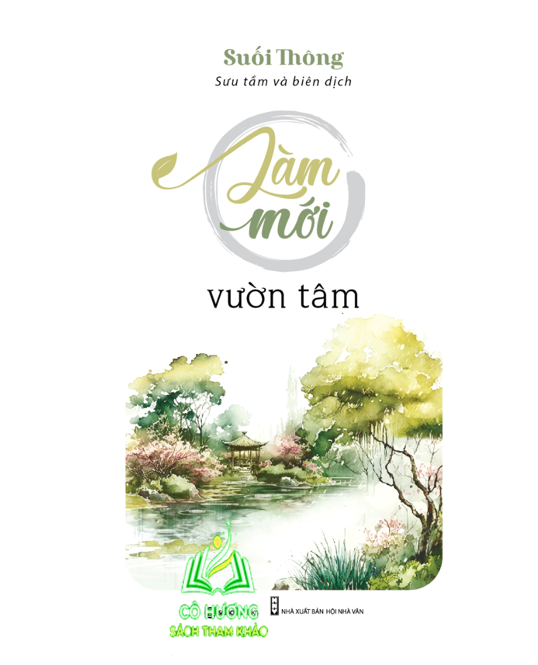 Sách - Làm mới vườn tâm, Sống đời bình an, Thả trôi phiền muộn (Bộ) - Tác Giả Suối Thông (SGB)