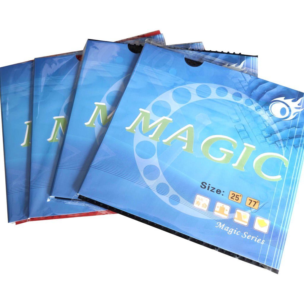 Mặt Vợt Gai Bóng Bàn MAGIC 77 Nâng Cấp - Dòng Gai Dài - Chân Gai To - Không Lót