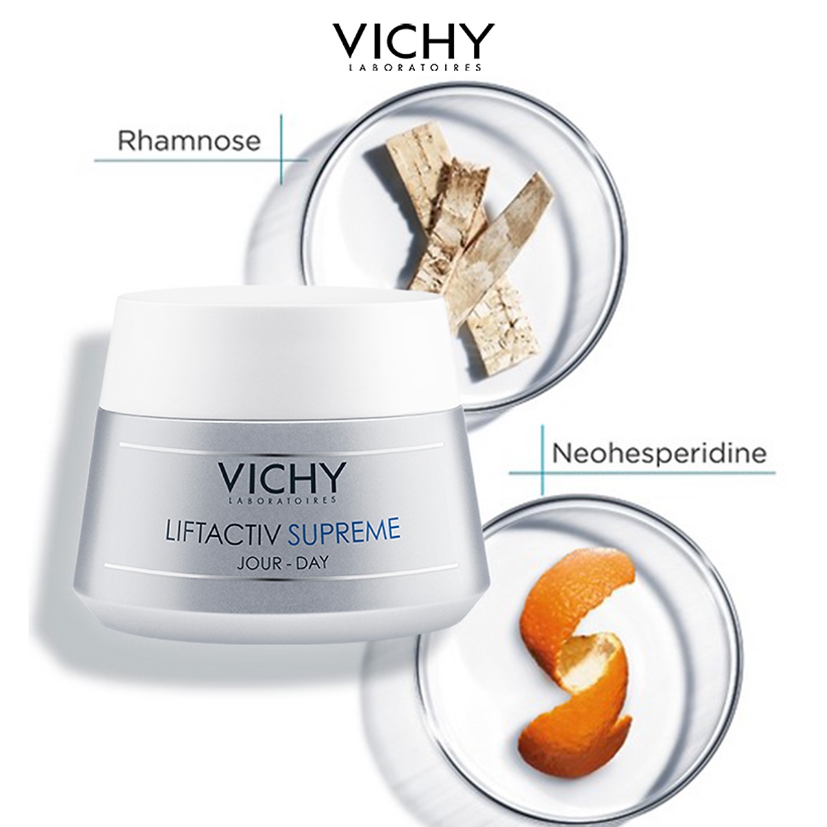 Kem Dưỡng Chống Nhăn Và Săn Chắc Da Ban Ngày VICHY Liftactiv Day Supreme (50ml) + Quà Tặng