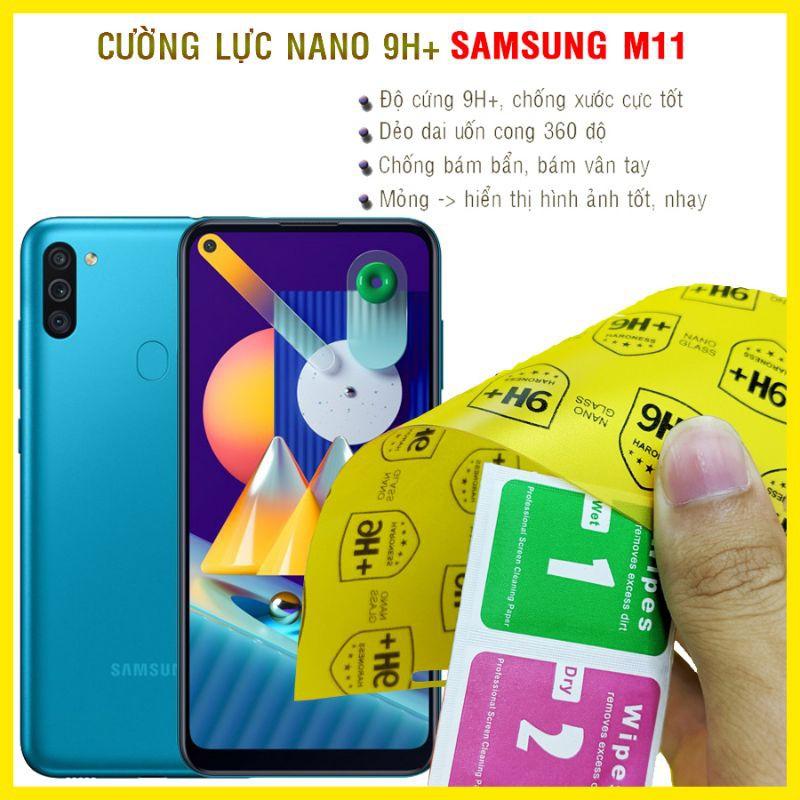 Dán cường lực dẻo nano dành cho  Samsung M11