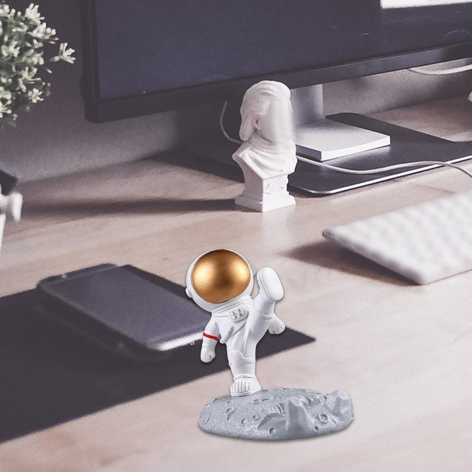 MagiDeal Universal Mobile Phone Holder Smartphone Resin Statue Decoration