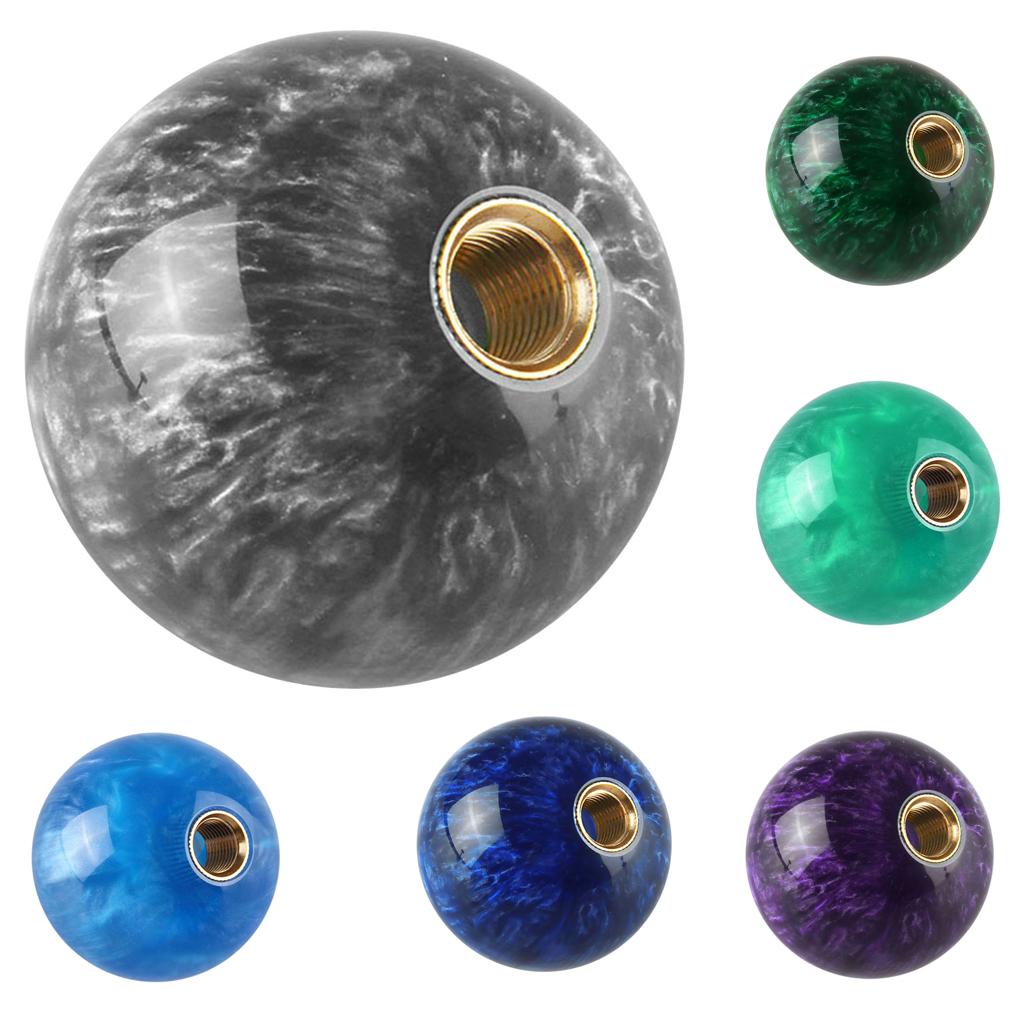 M12*1.25 Ball Grey Car Gear Stick Shift Shifter Knob Head