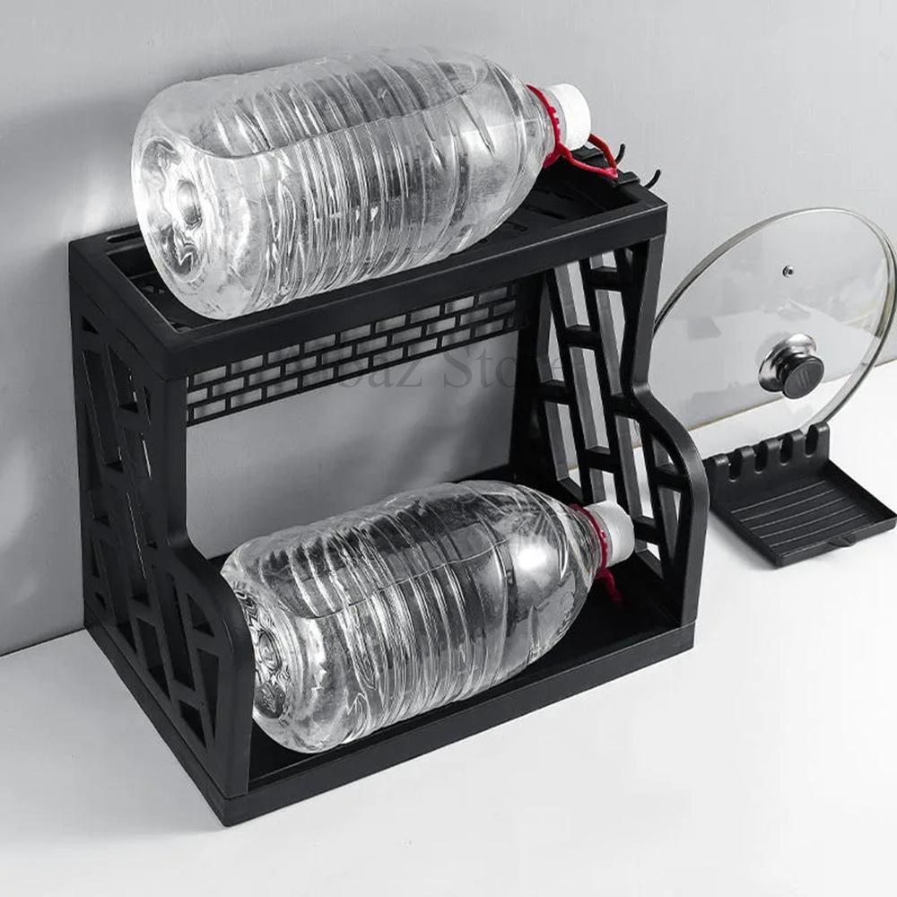 Nhà Bếp Nhà Tổ Chức Giá Treo Tường Treo Tường Giá Đựng Đồ Lọ Gia Vị Tủ Kệ Nhà Bếp Tiện Ích Tiếp Liệu Gia Vị Giá