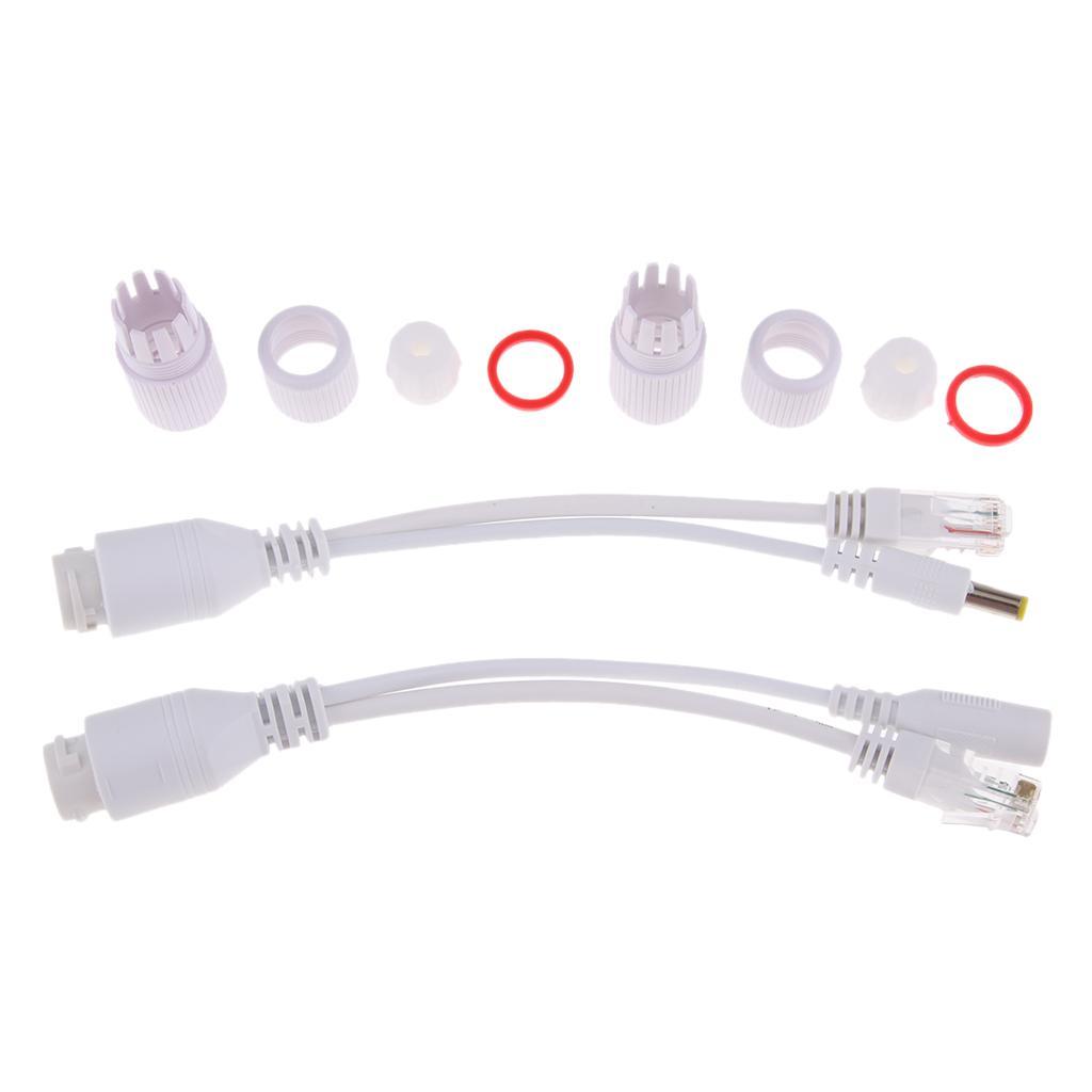 Passive Power Over Ethernet Adapter POE Cable Splitter