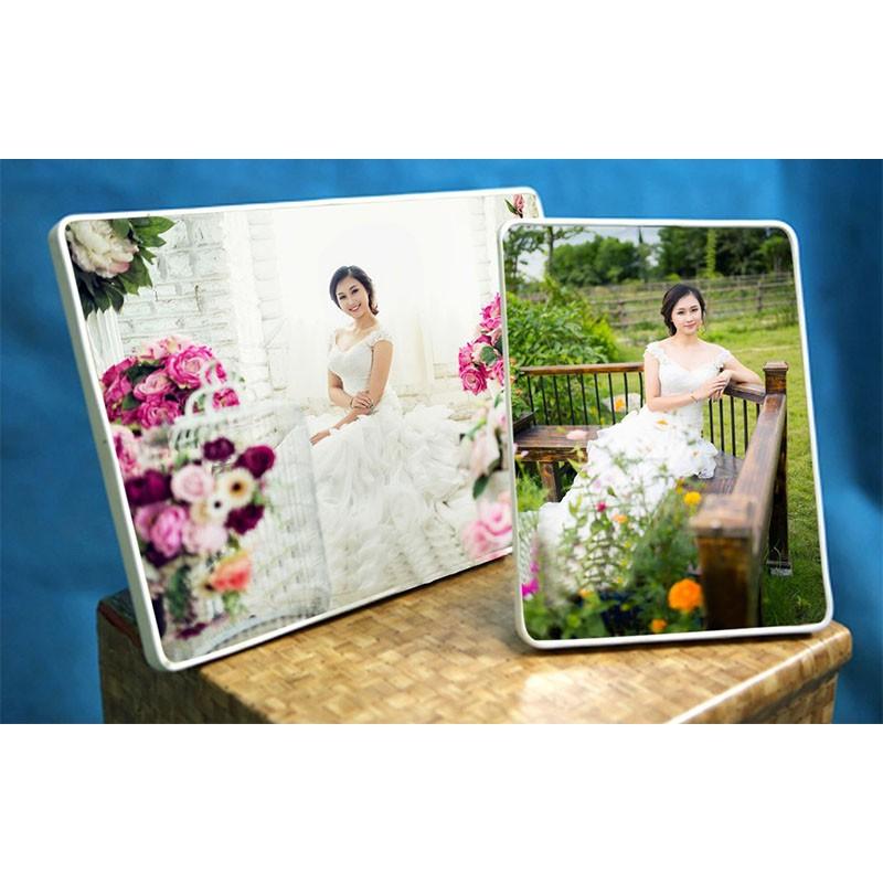 Kích thước 25x38cm, 30x40cm, 30x45cm cho sinh nhật, đám cưới...