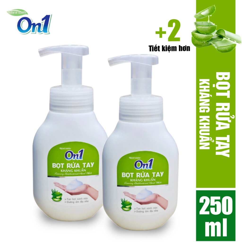 COMBO 2 chai bọt rửa tay kháng khuẩn On1 Z0701