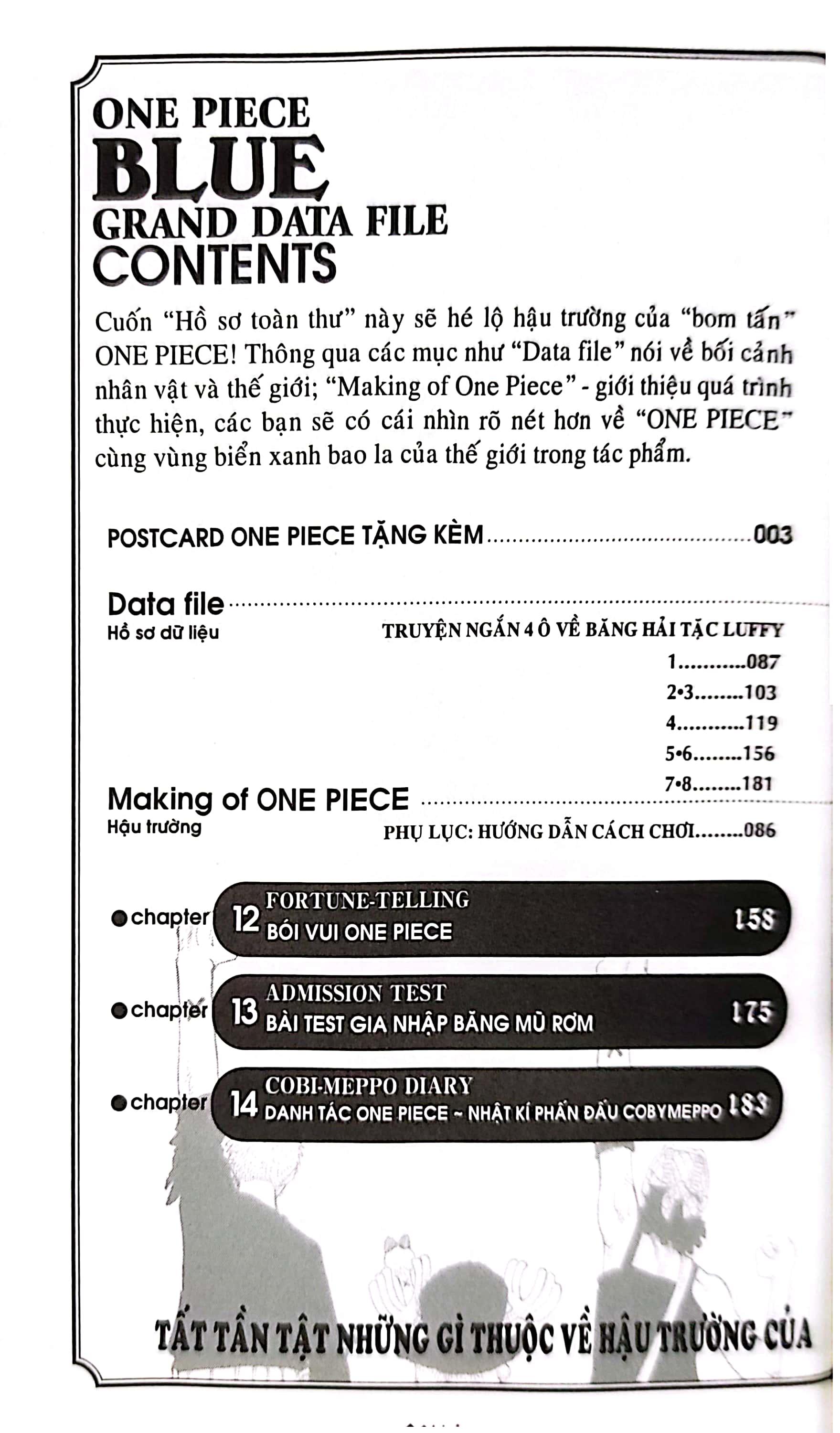 Hồ Sơ One Piece - Blue Grand Data File (Tái Bản 2022)