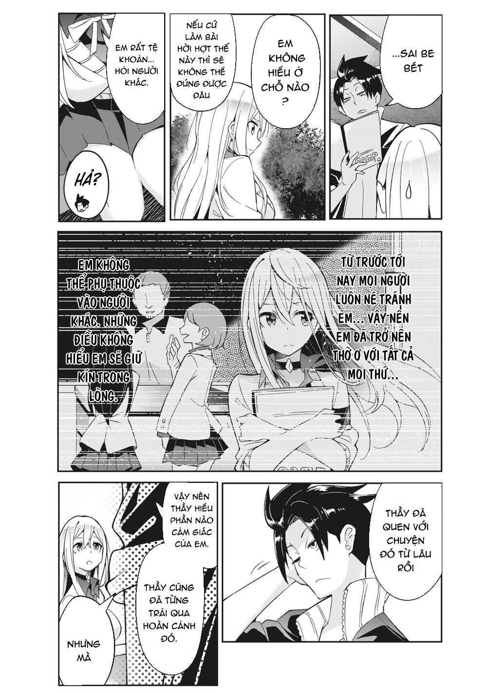 những học sinh mang siêu năng lực và tên giáo viên lười biếng chapter 3.1 13