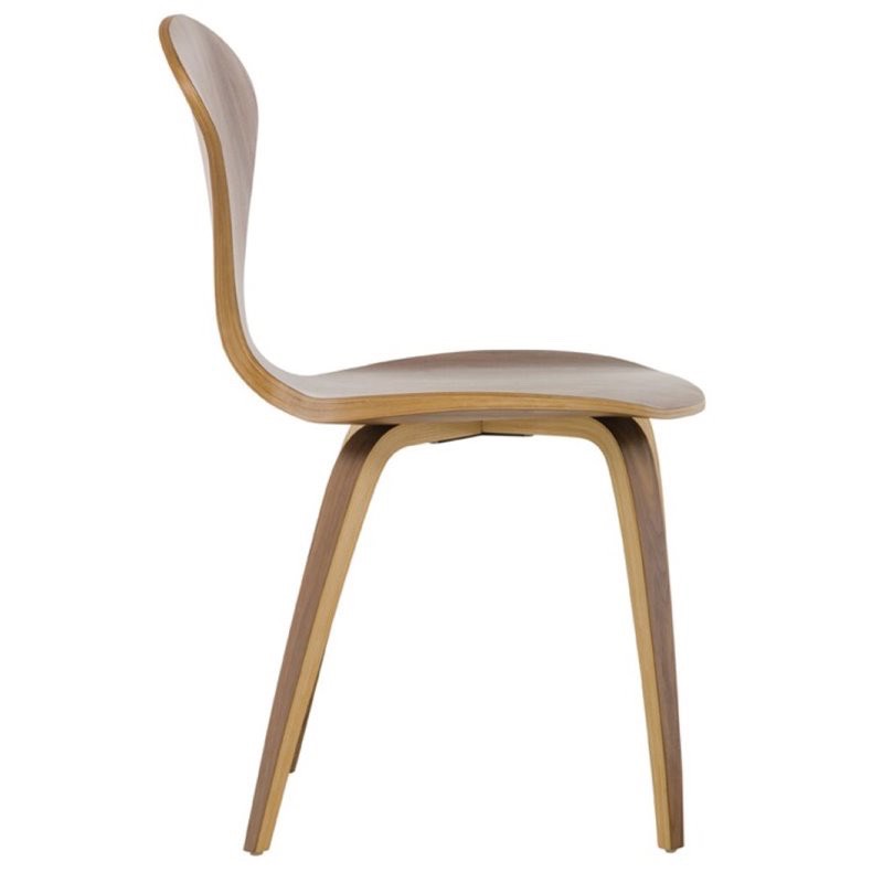 Ghế Cherner Gỗ uốn cong Plyconcept Sadin Chair - Màu Walnut