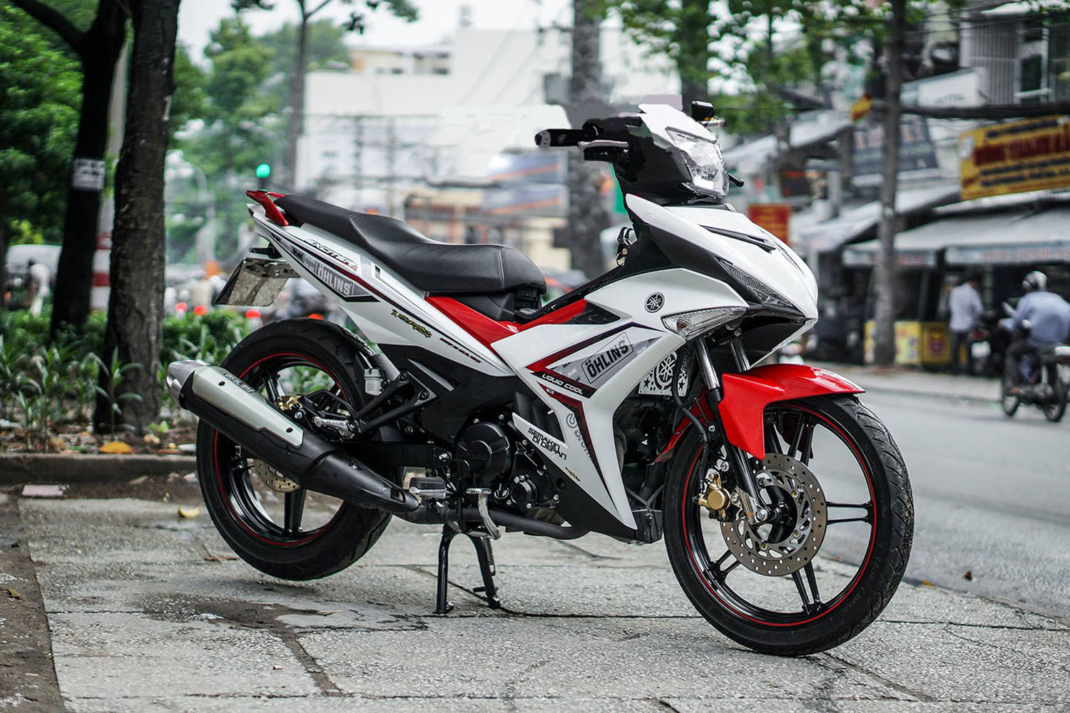 Tem trùm Exciter 150 Ohlins Brembo