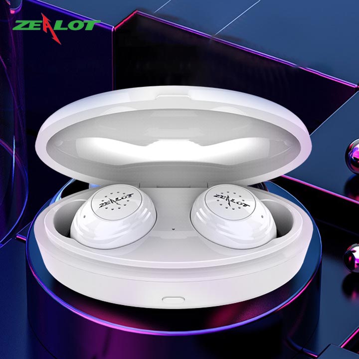 Tai nghe bluetooth Zealot không dây hàng chính hãng tương thích với nhiều dòng điện thoại như iphone, samsung, xiaomi, oppo... dành cho cả nam và nữ