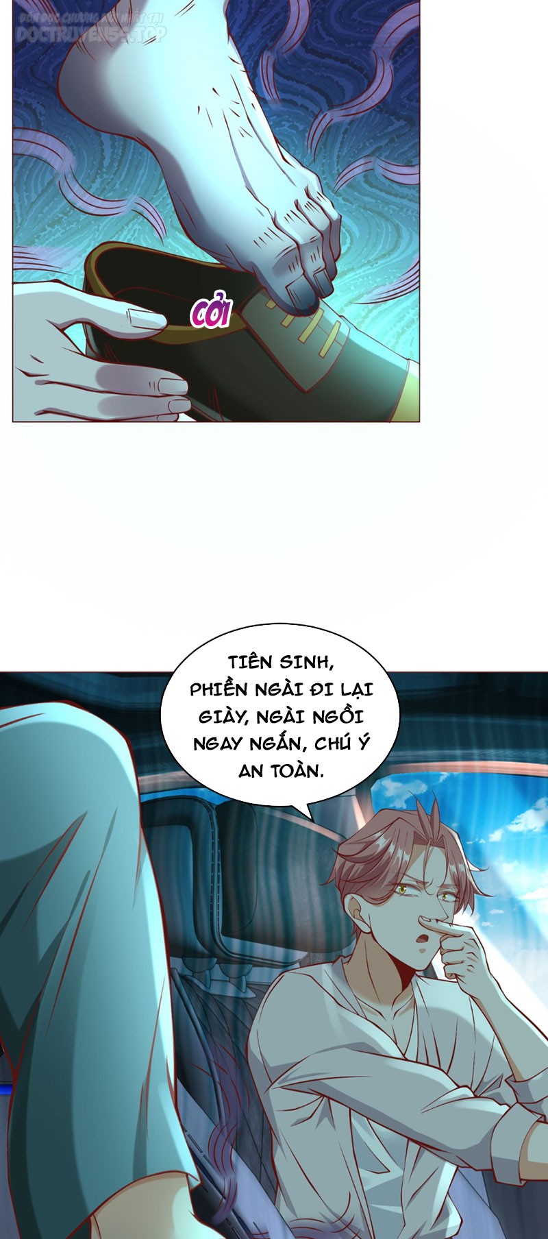 tài xế lái xe công nghệ như ta có nhiều tiền thì sao? chapter 21 14