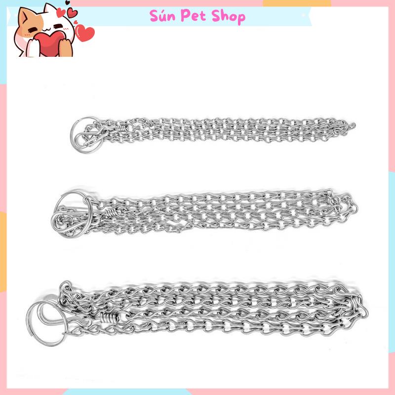 Dây xích Inox cho thú cưng - Dây dắt chó mèo