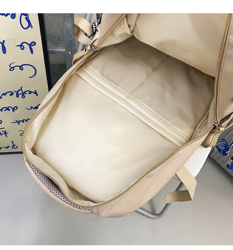 Balo nam nữ Retro BH Kids phong cách Âu Mỹ, vải Oxford chống thấm nước BHS102