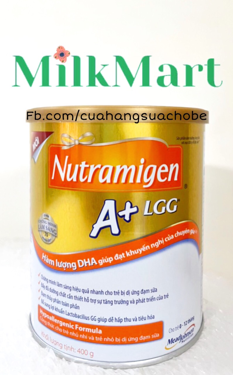 Sữa Nutramigen A+ LGG 400g - dành cho trẻ dị ứng đạm sữa bò