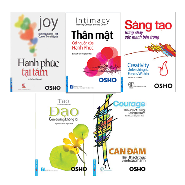 Combo 5 Cuốn Osho