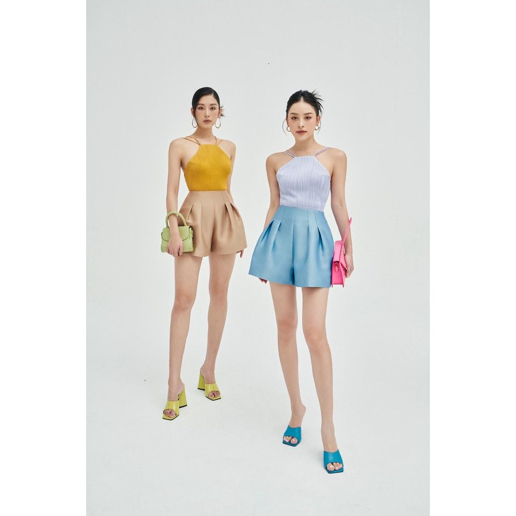 MOLLYNISTA - Quần Abbey short taffeta quyến rũ nữ tính thiết kế cao cấp đi chơi đi tiệc gợi cảm