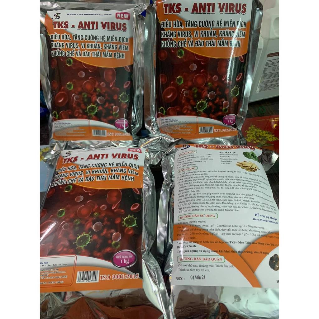 TKS ANTI VIRUS 1KG kích thích và tăng cường hệ miễn dịch cho vật nuôi , thủy sản