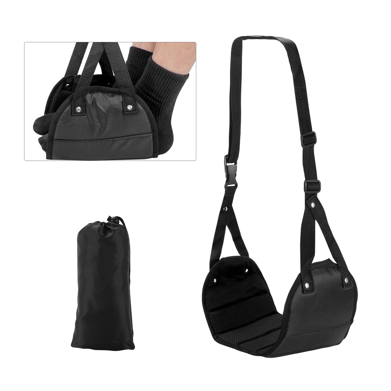 Foot Heel Hammock Travel Foot Rest Portable at Work Plane Airplane Footrest