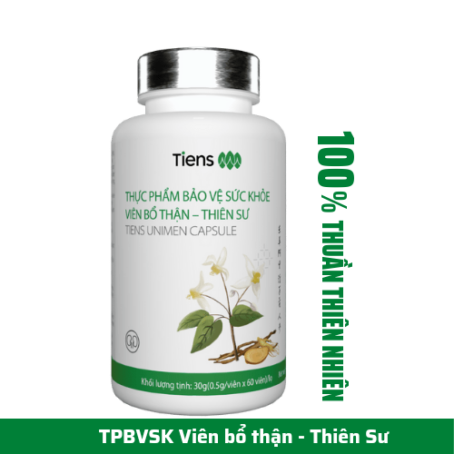 Thực Phẩm Bảo Vệ Sức Khỏe Thiên Sư - Viên Bổ thận - Bổ thận tráng dương tăng cường sinh lực