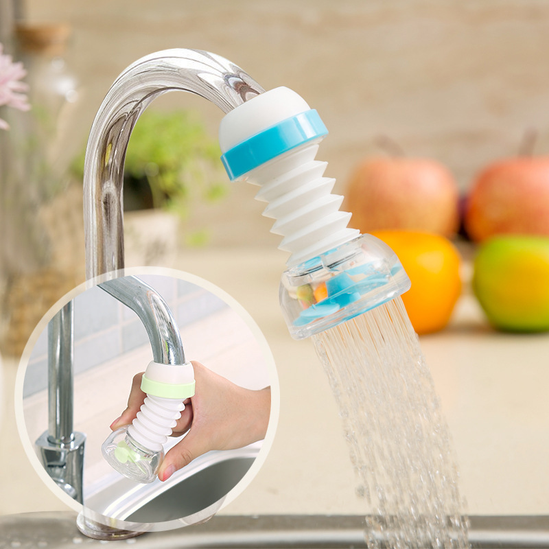 Vòi sen lọc nước có cánh quạt tăng áp