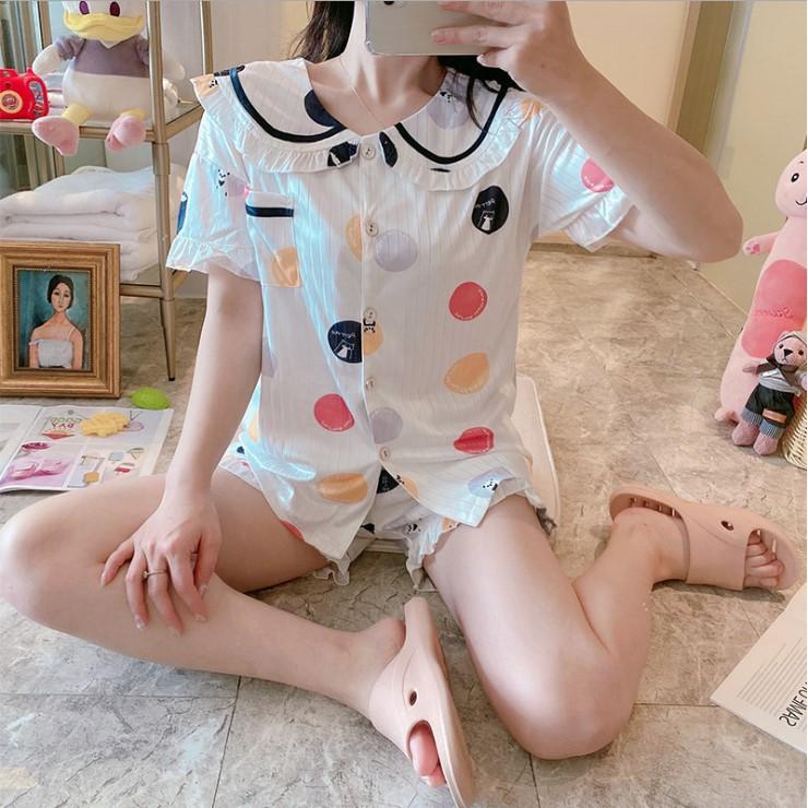 Pijama Tay Ngắn Quần Cộc Thoáng Mát - Nhiều Mẫu DB023