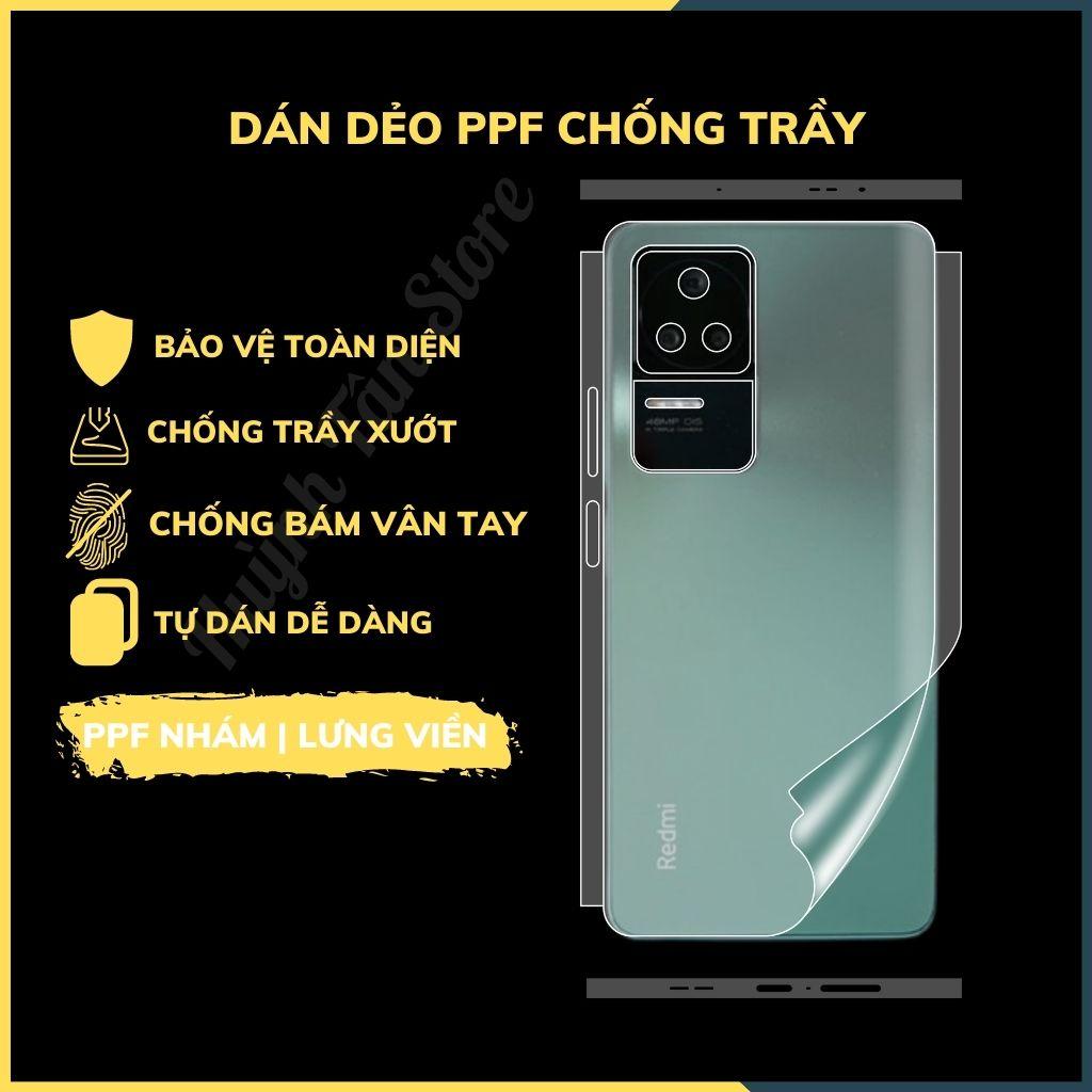 Miếng dán ppf k40s, poco f4 trong suốt hoặc nhám chống vân tay bảo vệ camera mua 1 tặng 1 phụ kiện huỳnh tân store