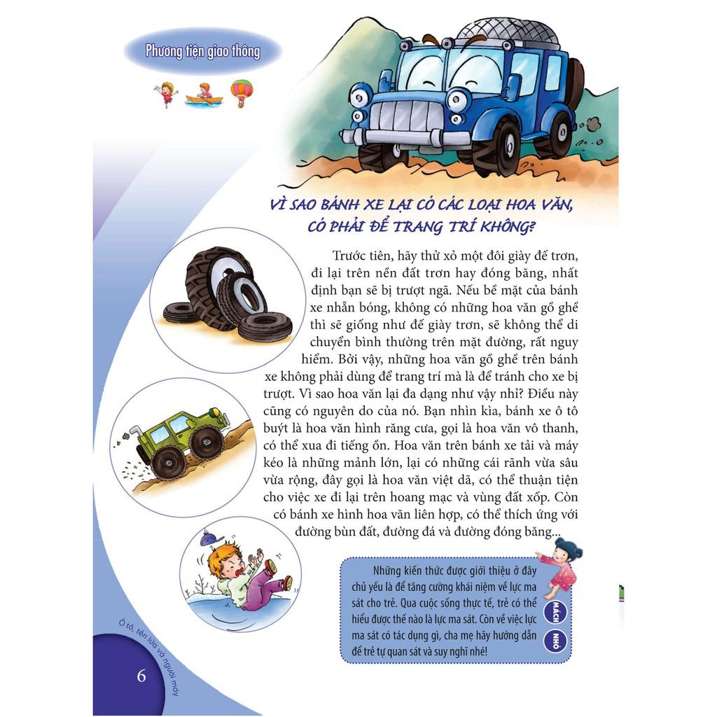 Sách - 10 Vạn Câu Hỏi Vì Sao Ô Tô Tên Lửa Và Người Máy - Minh Long