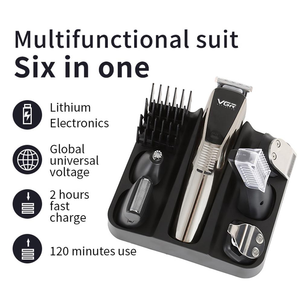 Tông đơ cắt tóc điện Clipper Bộ dụng cụ cắt tóc cá nhân Sạc USB