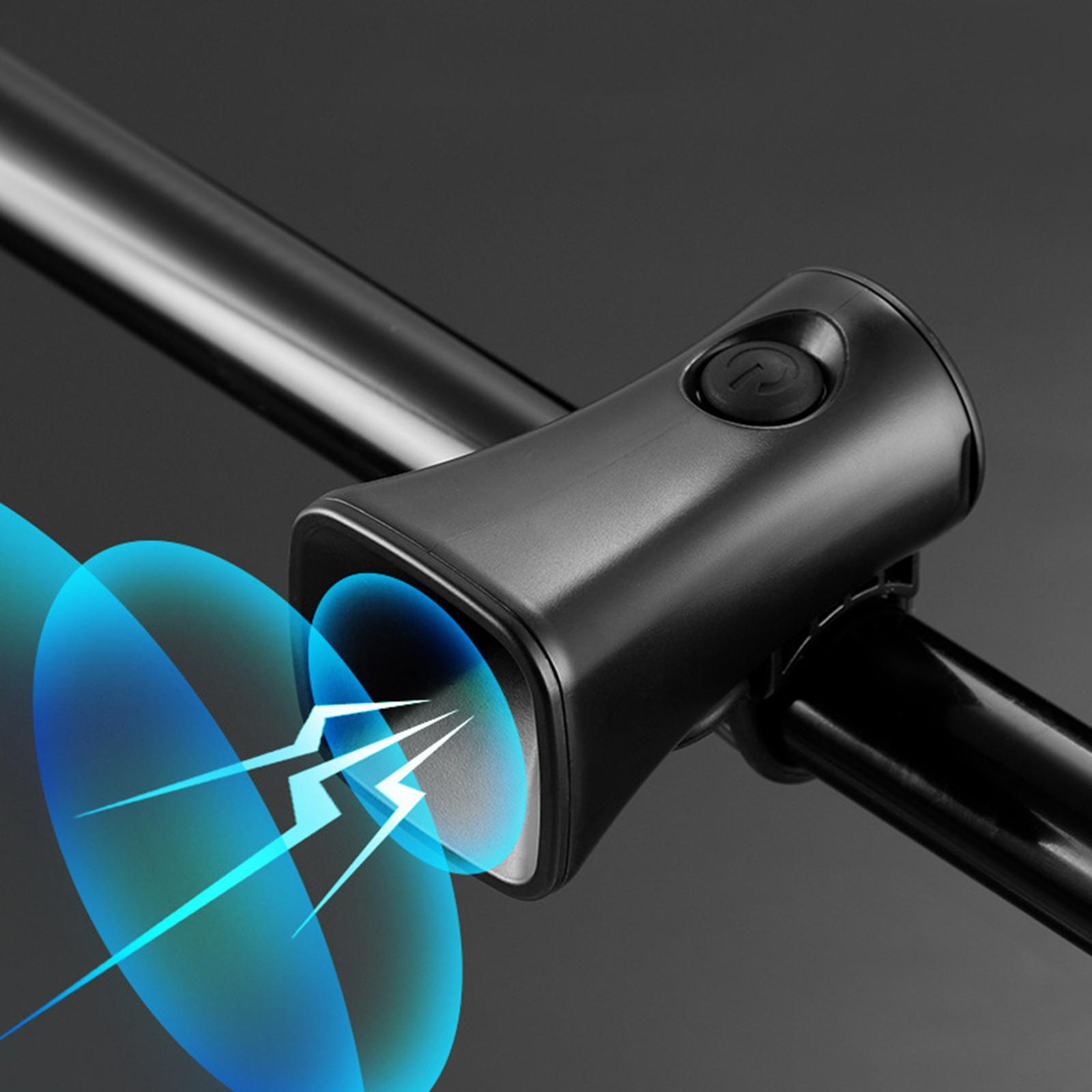 Electric   Electric Bike  5 Sounds Modes Safety Warning Bell Compact High Decibel Electric Cycling  Bike  for Scooter