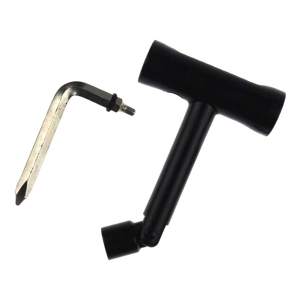Multi-Functional Skateboard Wrench T-Type Tool All-in-One Key Screwdriver