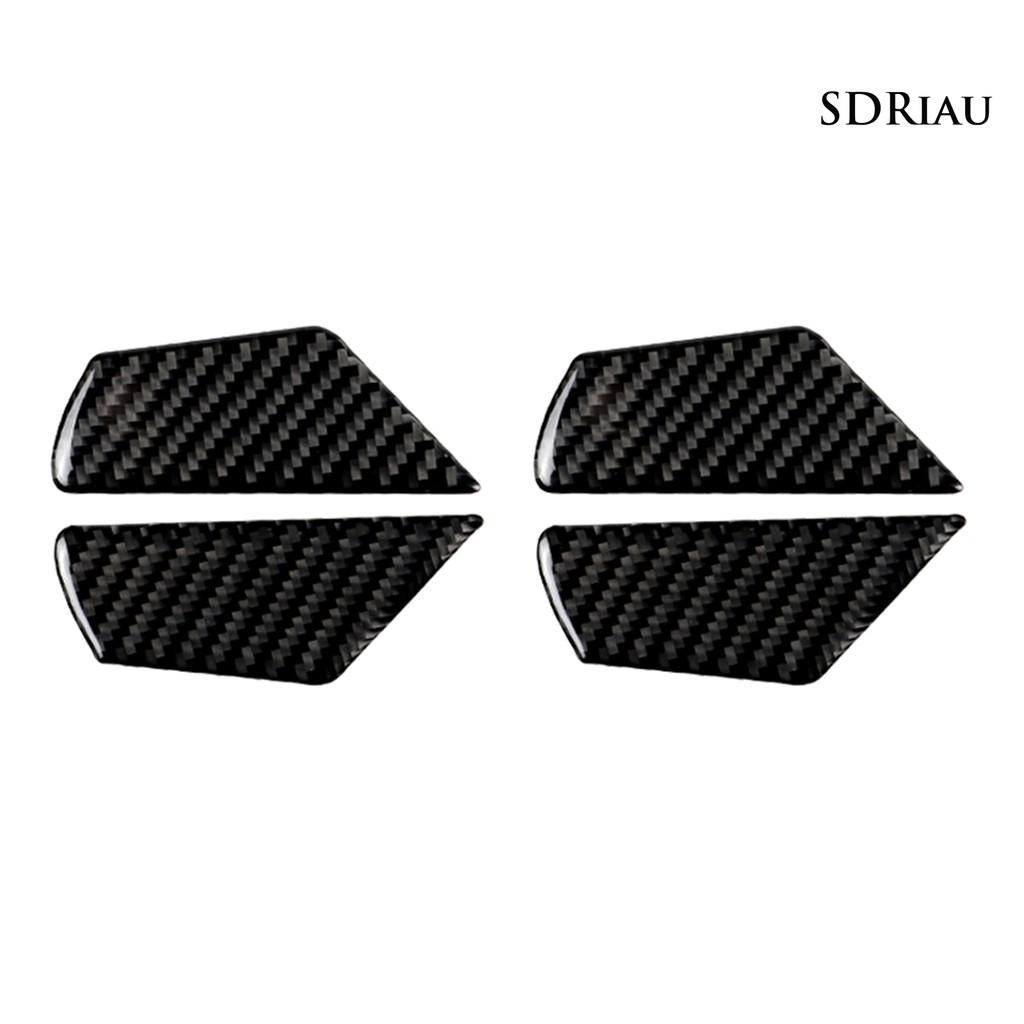 Set 4 Miếng Dán Sợi Carbon Trang Trí Tay Nắm Cửa Xe Hơi Vw Golf 7