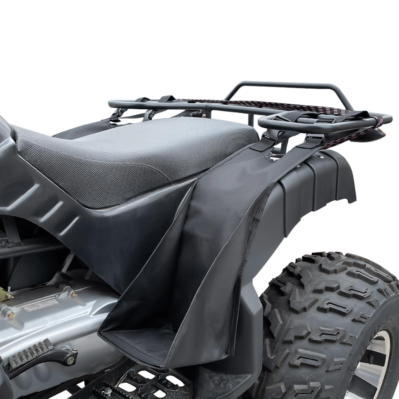 2pcs ATV Rear Passenger Foot Pegs Adjustable Foldable Wear-resistant Foot Rest