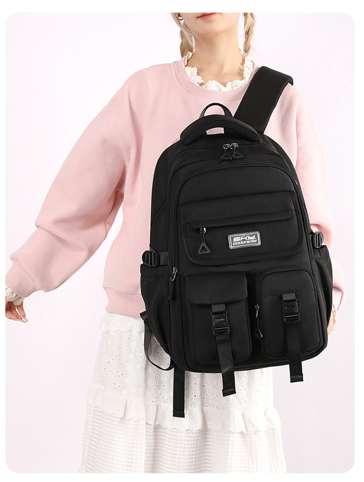 Balo thời trang phong cách Hàn Quốc dày dặn chống thấm nước dùng cho đi học, đi chơi - BEE GEE – BLTT9163