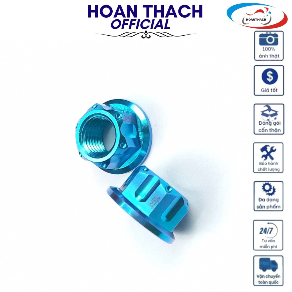 2 Ốc Tán Titan Gr5 10Li Xanh Lục Bảo dùng cho nhiều dòng xe SP000020