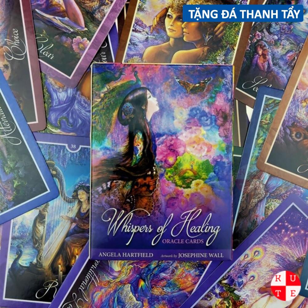 Bài Oracle Whispers Of Healing 50 Lá Bài Tặng File Tiếng Anh Và Đá Thanh Tẩy