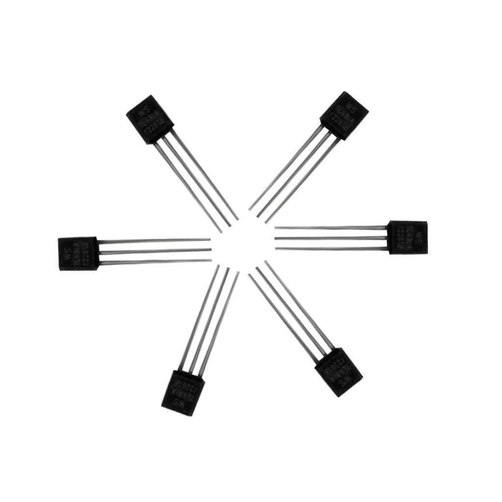 TL431 TL431A TO-92 Precision Shunt Regulators DIY Pack of 100
