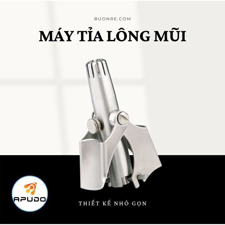 Cắt Tỉa Lông Mũi Bằng Thép Không Gỉ, Kèm Hộp Đựng, Dụng Cụ Cắt Tỉa lông Mũi Không Đau An Toàn Vệ Sinh Tuyệt Đối MKS063