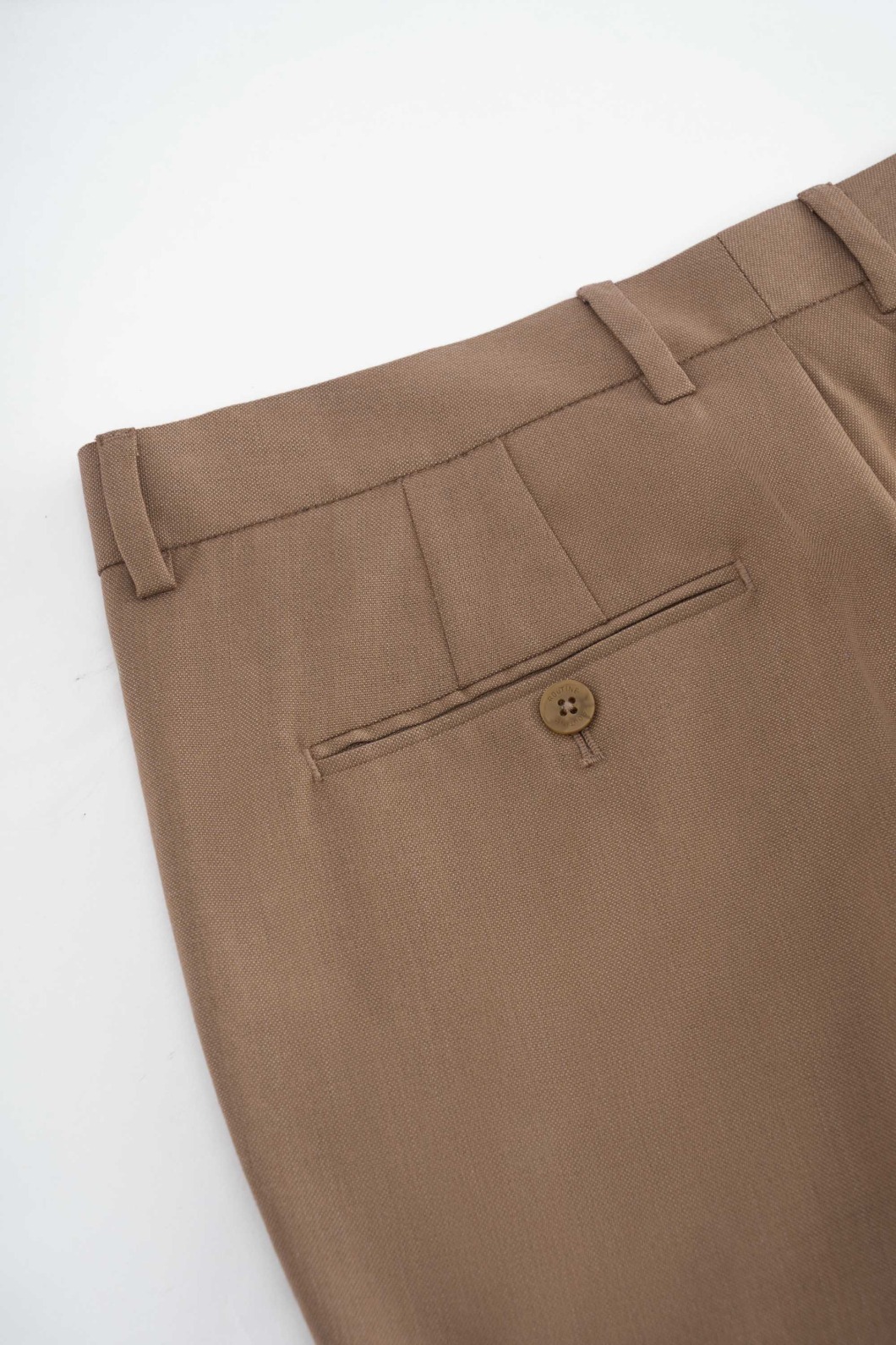 Quần Tây ROUTINE Nam Ống Ôm Xếp Ly Phối Chỉ Trơn Form Slim (2 màu) - 10F23PFO010 | LASTORE MENSWEAR