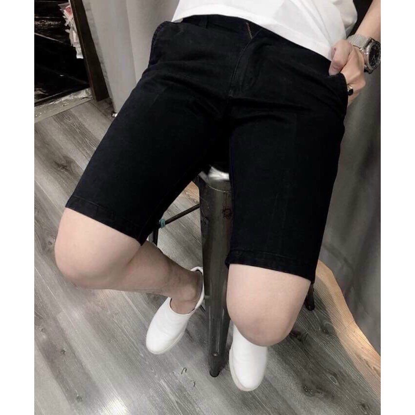 Quần Short Jean Nam - TRẮNG TRƠN - Size 30 : 56-59Kg