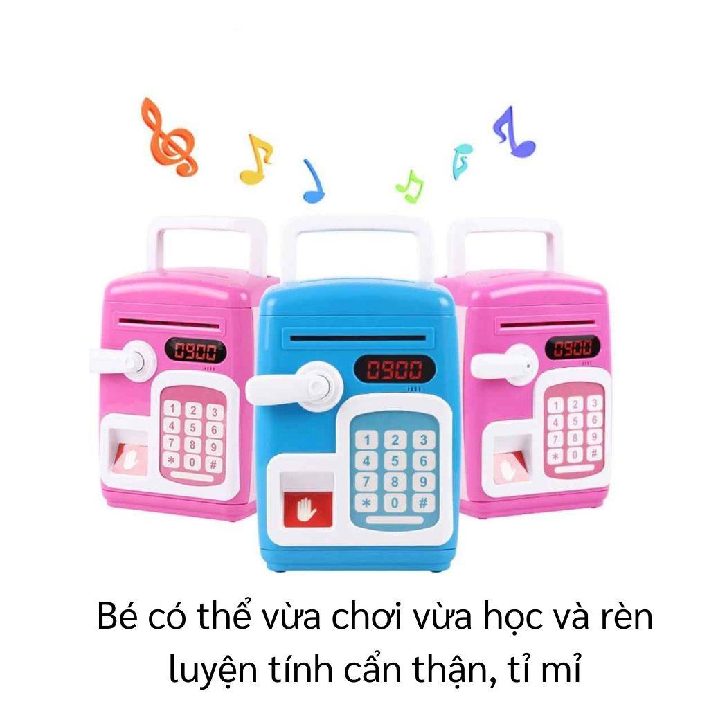 Két Sắt Mini Dấu Vân Tay Mật Khẩu Tay Cầm Tiện Lợi